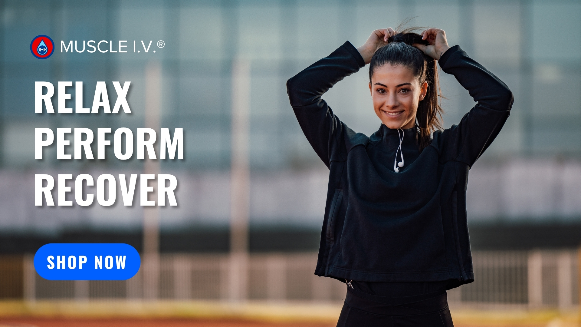 Support Muscle Recovery MUSCLE I.V.® Mood Support + Muscle Recovery Drink Mix